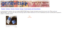 Tablet Screenshot of grinevitsky.com